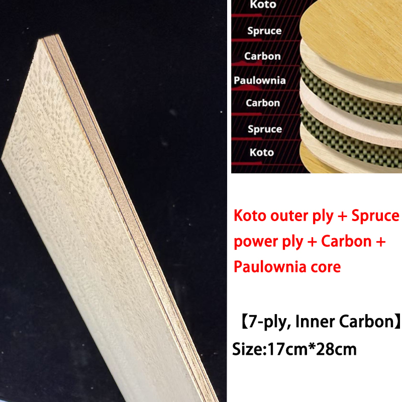 Stiga Carbon Blade - Koto DIY hoja de tenis de