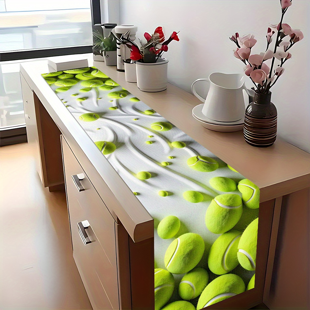 Table Tennis News Today - Camino de Mesa Decorativo con Diseño