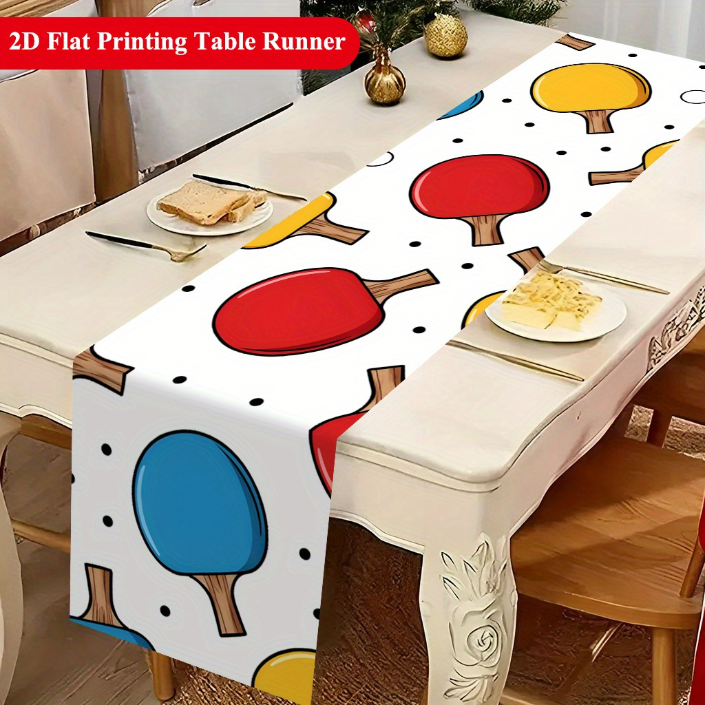 Table Tennis News Today - Vibrante Camino de Mesa con Motivo