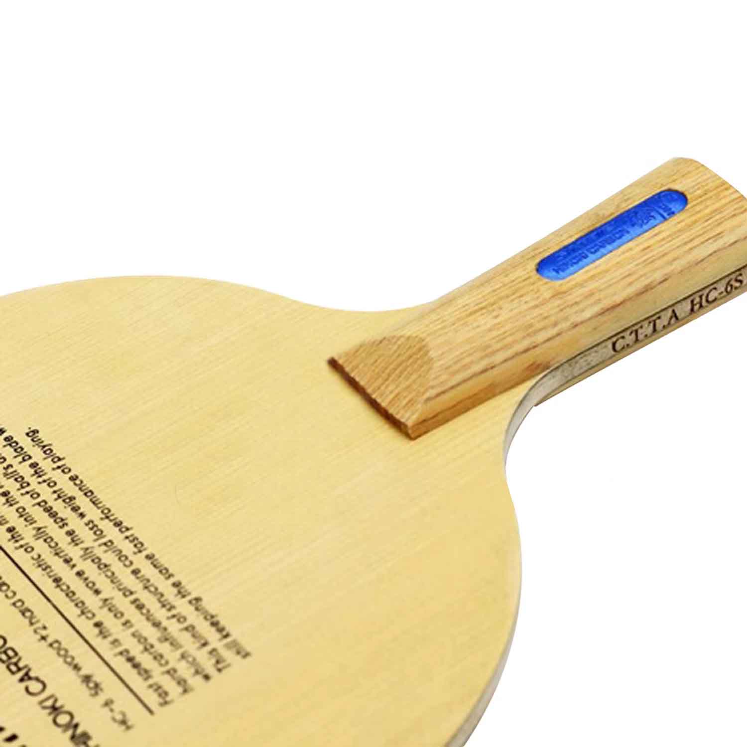 Stiga Carbon Blade - SANWEI HC6S Hinoki Carbono - Pala