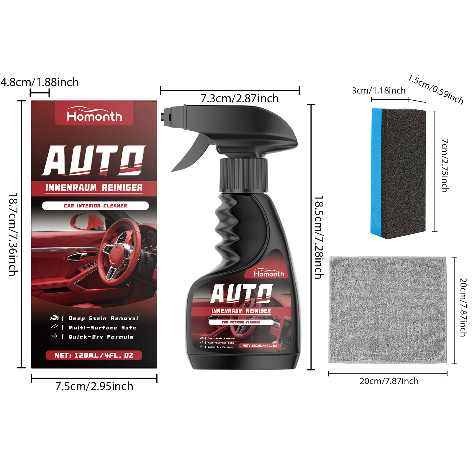 Kit de Limpieza de Espuma para - Rubber Cleaner Foam reseña y precio