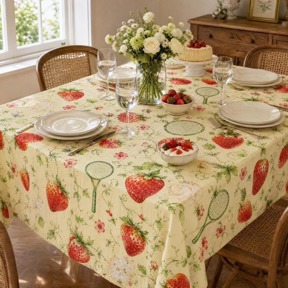 Mantel con Estampado Floral de - Table Tennis News Today reseña y precio