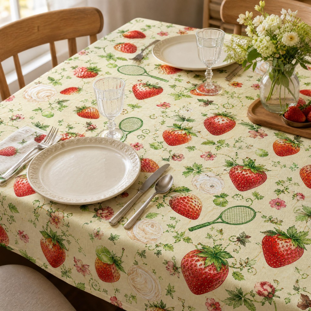 Mantel con Estampado Floral de - Table Tennis News Today reseña y precio