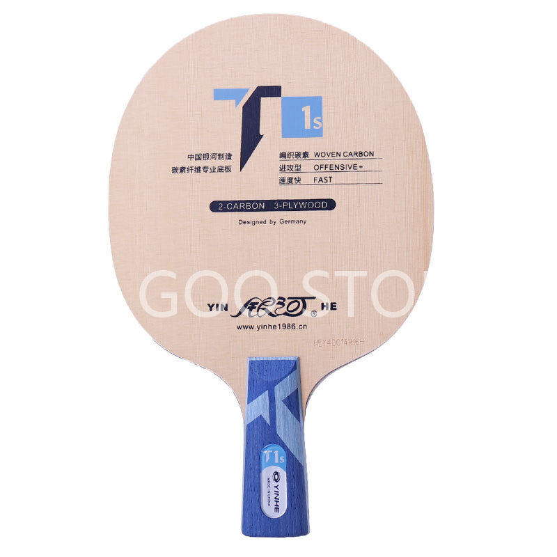 Hoja de tenis de mesa YINHE T- - Stiga Carbon Blade reseña y precio