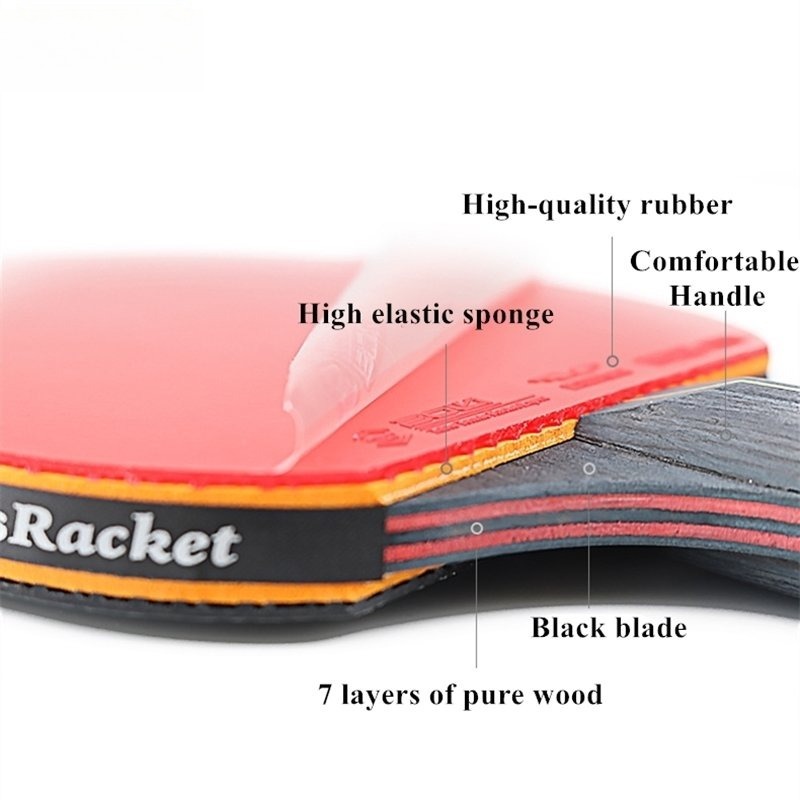 Juego de Raquetas de Tenis de  - Table Tennis History reseña y precio