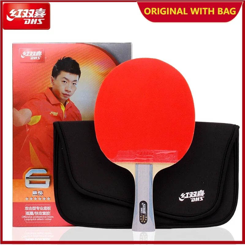 Raqueta de tenis de mesa DHS 6 - Table Tennis History reseña y precio