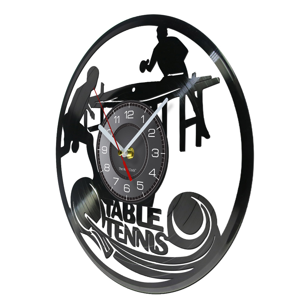 Reloj de pared de tenis de mes - Table Tennis History reseña y precio