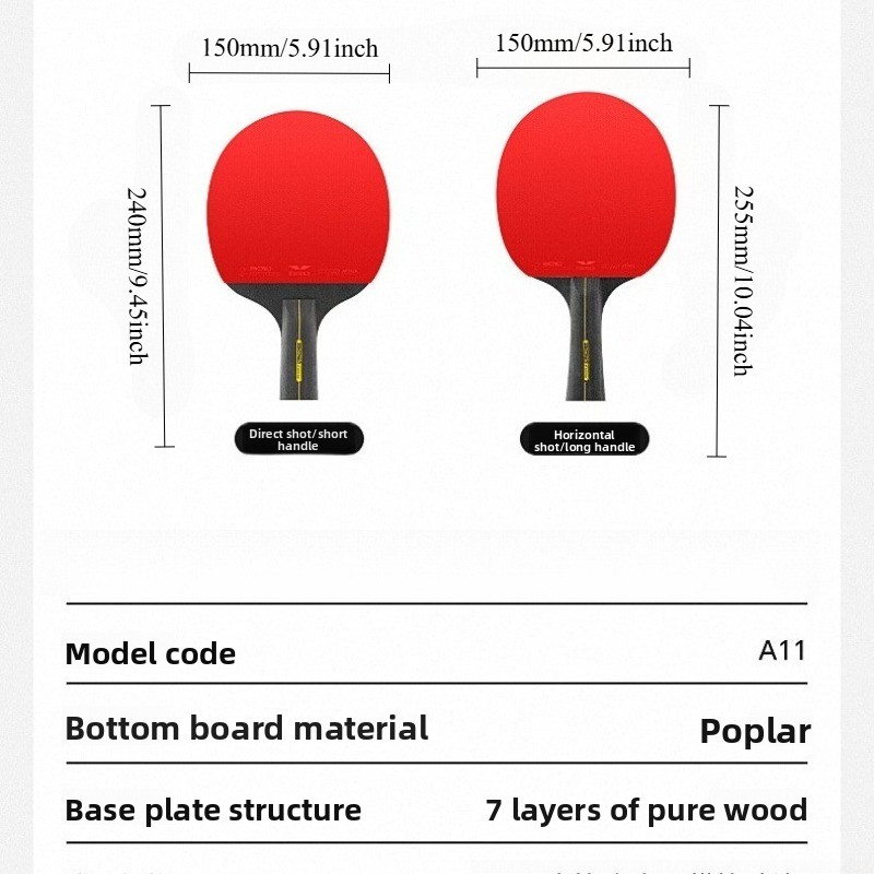 Juego de 2 Raquetas de Tenis d - Table Tennis History reseña y precio
