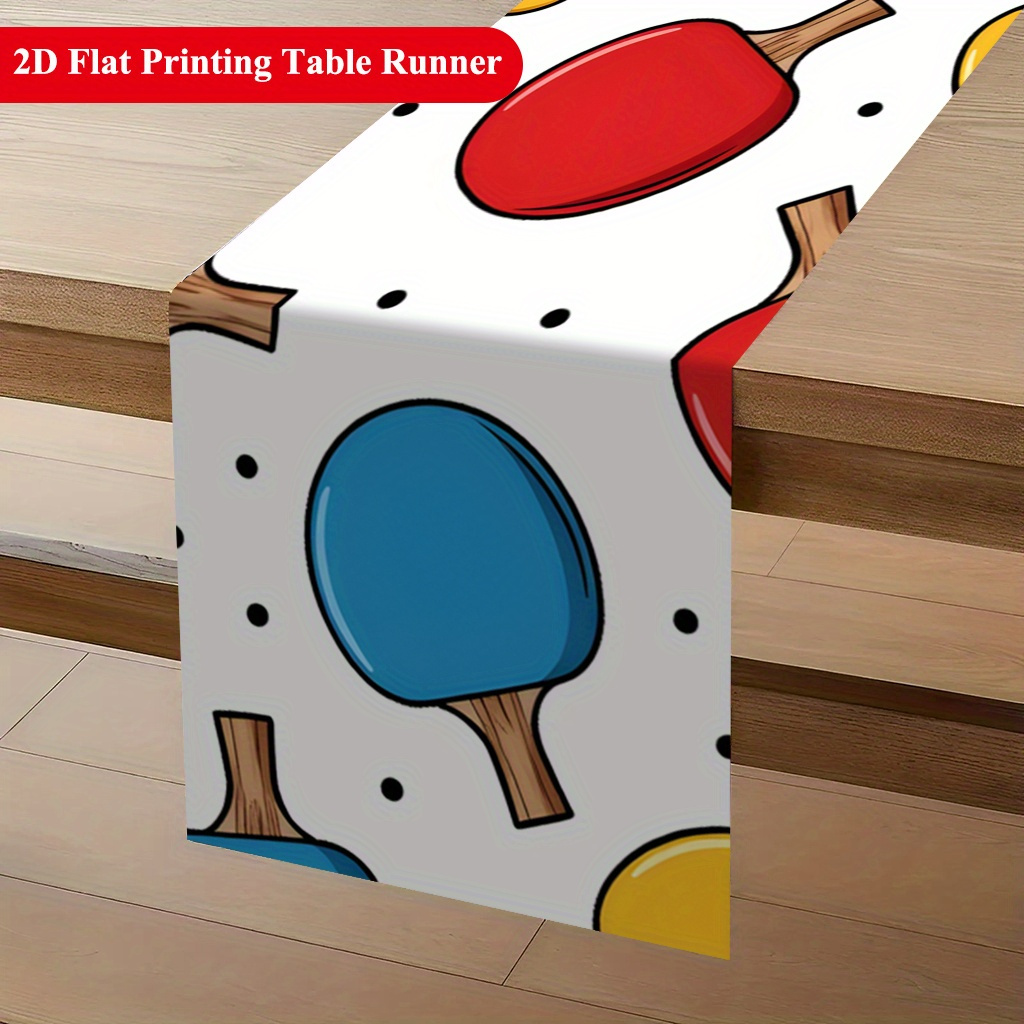 Vibrante Camino de Mesa con Mo - Table Tennis News Today reseña y precio
